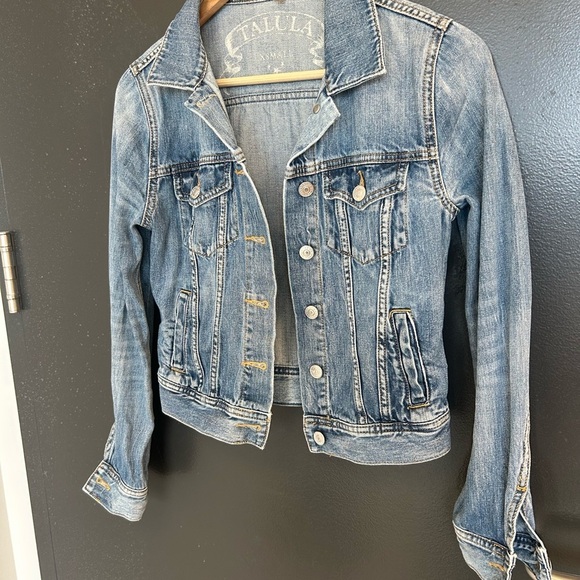 Talula XS Women's Blue Denim Jacket vintage- great wash - Picture 3 of 11